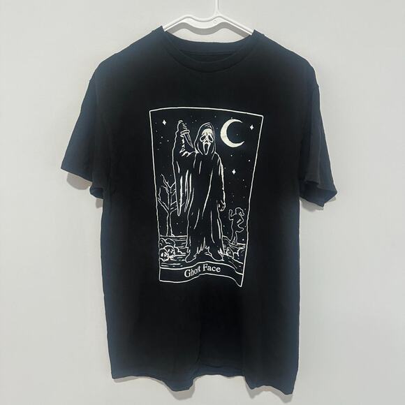 Ghost Other - Ghost Face Graphic T-Shirt - Medium